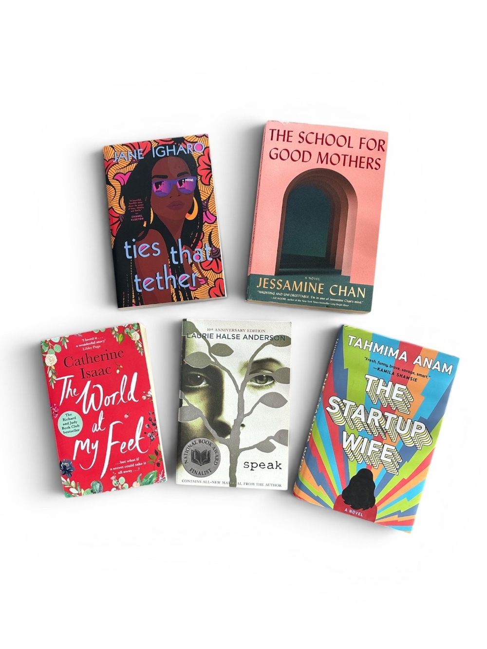 WOMEN’S FICTION & EMOTIONAL READS BOOK BUNDLE 📚✨ 5 Novels + Bookish Extras!